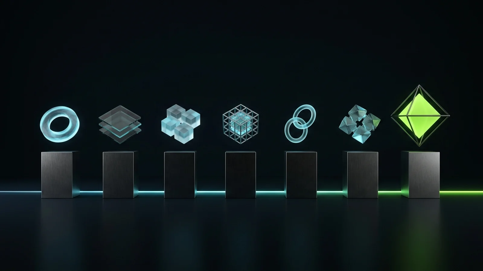 Seven stage horizontal roadmap moving from a timing marker through setup and testing stages to a final decision point